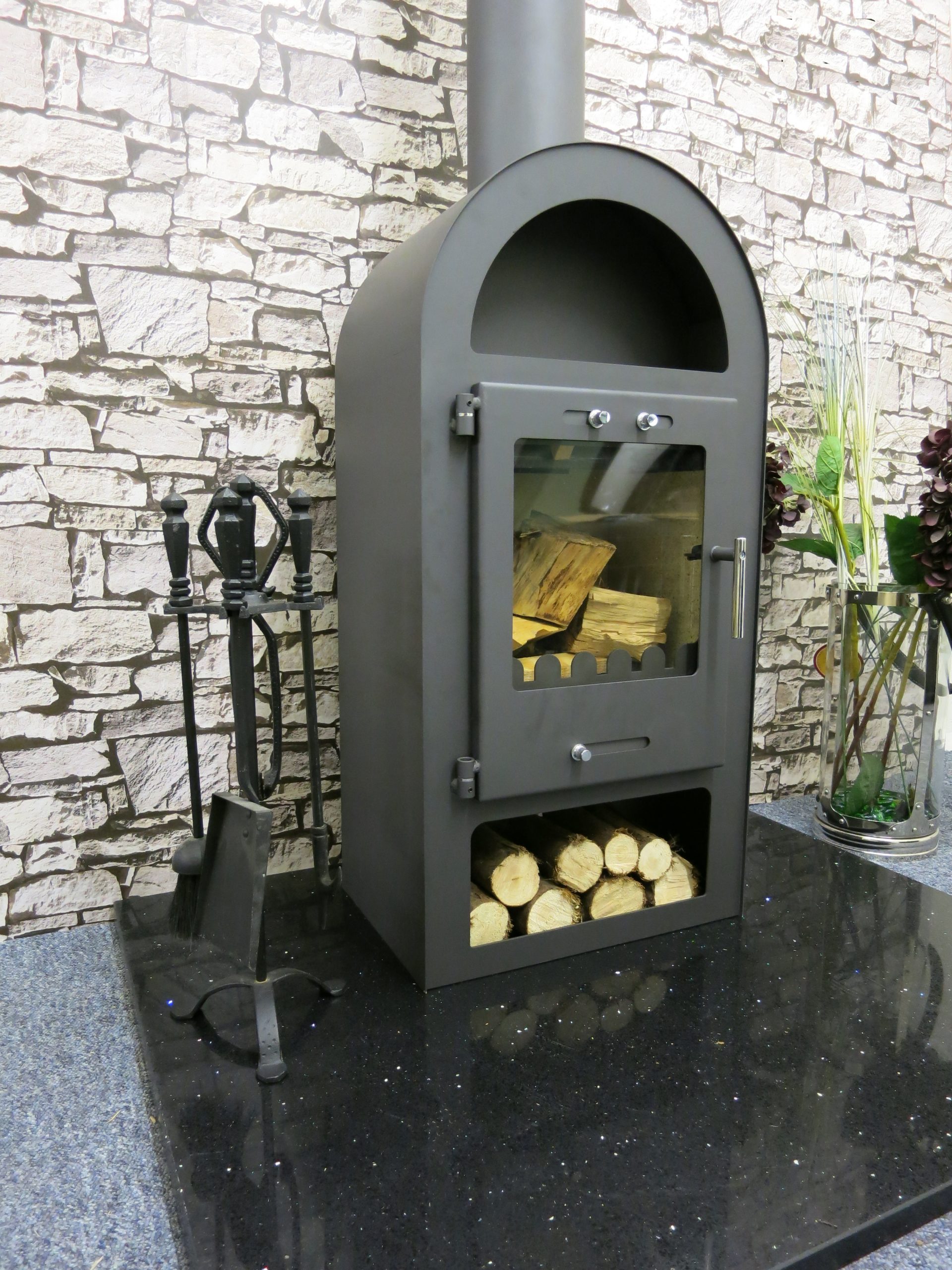 Simple Best Modern Wood Burning Stove for Small Space