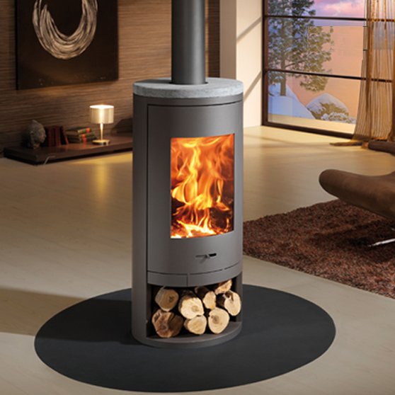Modern Modern Wood Fire for Large Space