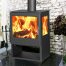 Modena Vision 10kw 3 Sided Multi-fuel Stove